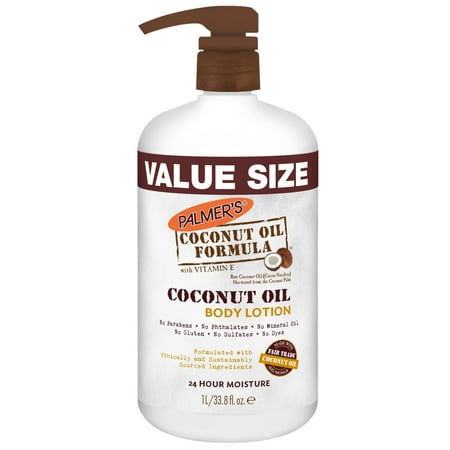 Palmer's Coconut Oil Formula with Vitamin E Coconut Oil Body Lotion/ 33.8 fl. (Best Vitamin E Oil)