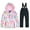 O, variant on YunPes Snow Suits for Girls Heavyweight 2 Piece Insulated Snow Bib & Jacket Snowsuit Ski Pants Suits Waterproof Winter Coats