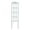 Green, variant on Metal Garden Plant Trellis, Scroll Top Potted Climbing Vine Support Frame, Vertical Flower Trellis for Roses Ivy, Lattice Plant Stake, Decorative Climber Holder, Tall Potted Plant Trellis