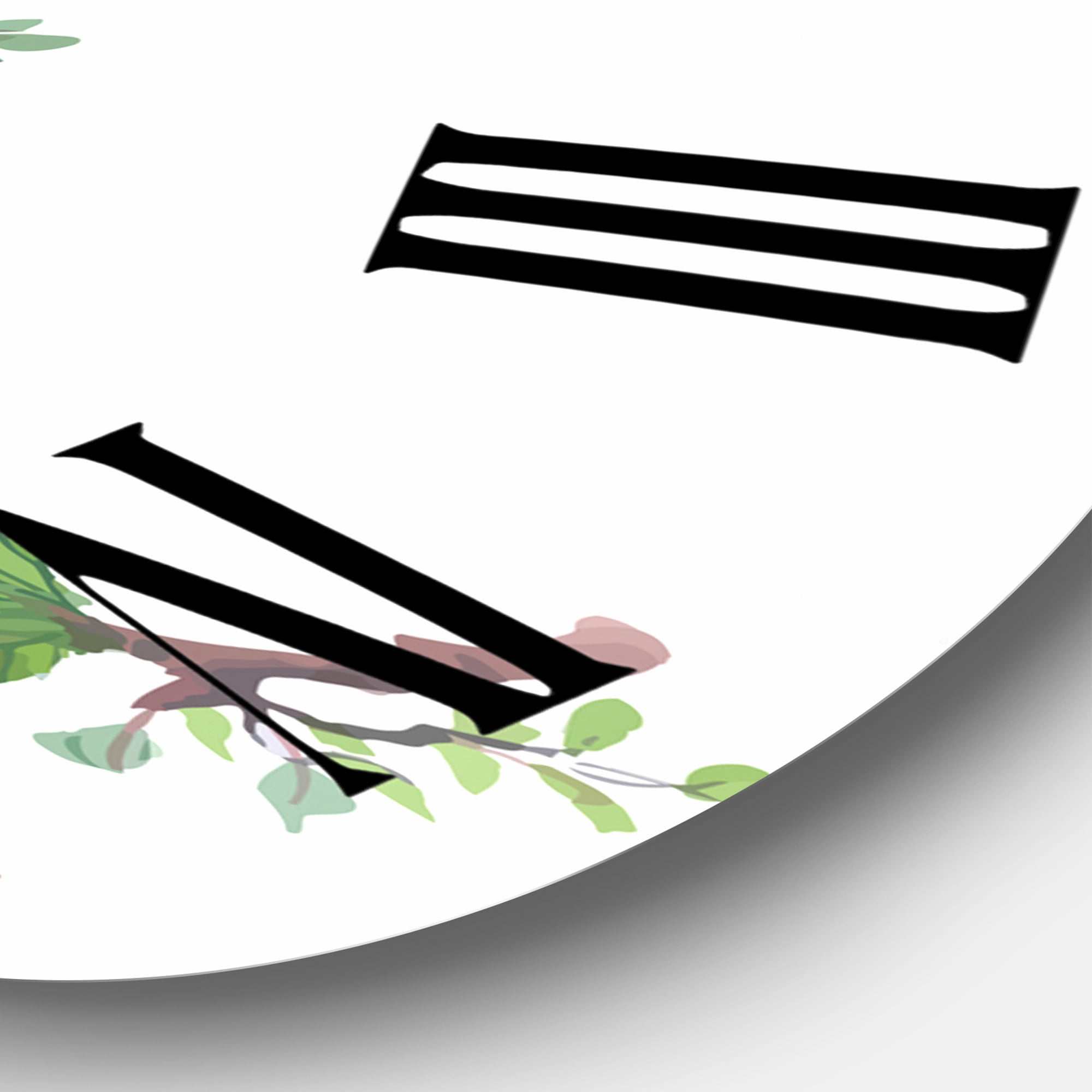 Designart 1 in Traditional Wall Clock