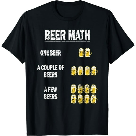 Funny Beer Math T-Shirt