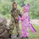 thumbnail image 2 of Cute Kids Boys Girls Dinosaur Costume Children Jumpsuit Suit Halloween Purim Carnival Party Show Clothes C85m70 R zhangyuxiang LED, 2 of 2
