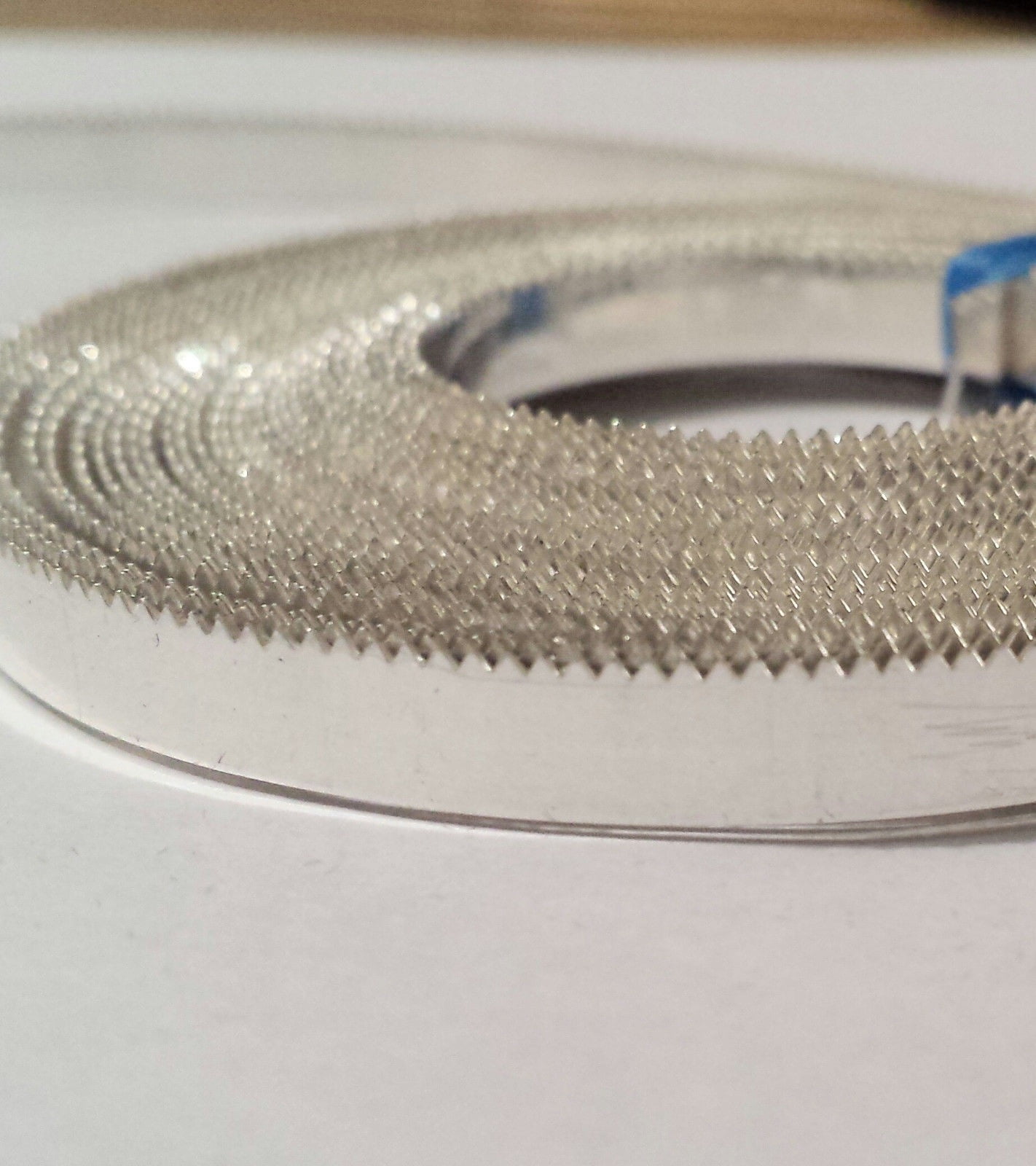 Adornville™ 925 Sterling Silver Serrated Bezel Wire 28 Gauge x 1/8" x 12 Inches 3.18mm x 0.33mm (.125" x .013") by EAM Jewelry Design & Supply, LLC