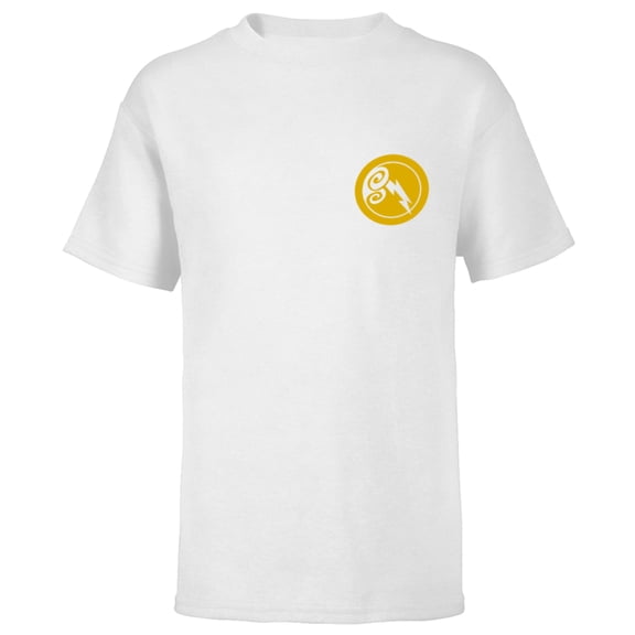 Disney Hercules Zeus Lightning Bolt - Short Sleeve T-Shirt for Kids – Customized-White