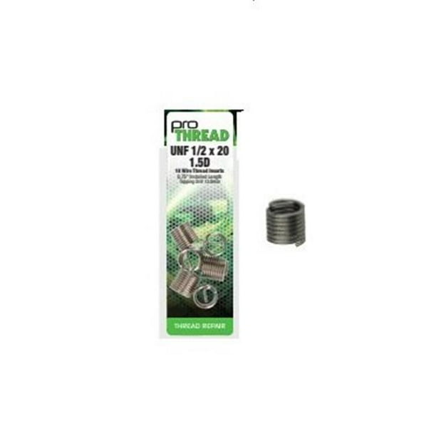 Pro Thread 3597 1215x18p 12 1 5 X 18 In Metric Fine Wire Thread Inserts Pack Of 10 Walmart Com Walmart Com Pro Thread 3597 1215x18p 12 1 5 X 18 In Metric Fine Wire Thread Inserts Pack Of 10 Walmart Com Walmart Com