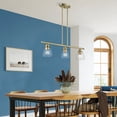 thumbnail image 5 of Livex Lighting - Montgomery - 3 Light Linear Chandelier In Transitional, 5 of 14