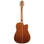 Kona K2 Series Left-Handed Thin Body Acoustic/Electric Guitar