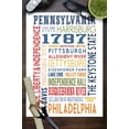 thumbnail image 3 of Pennsylvania, Typography (9x12 Wall Art Print, Home Decor), 3 of 3
