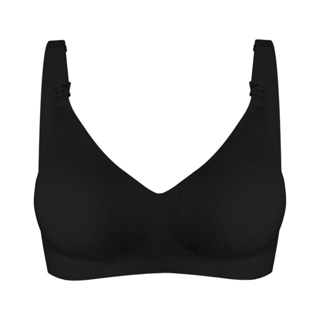 Timegard Bras for Women Wireless Adjustable Strap Full Support Soft Comfortable Deep V Bra Sleep Bralette