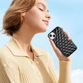 thumbnail image 2 of iPhone 13 Phone Case, Slim Protective Diamond for iPhone 13 Phone Case Pink, 2 of 6