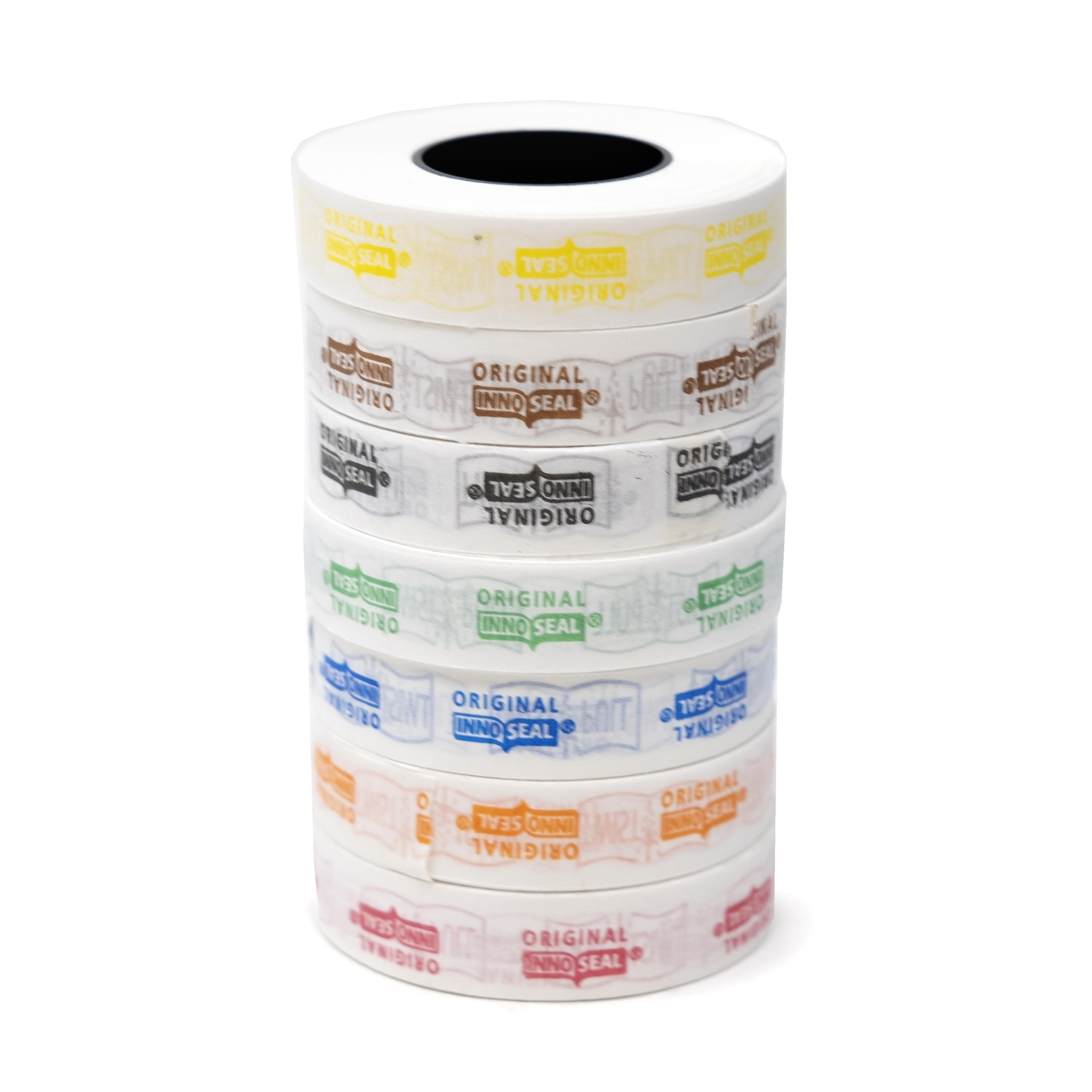 Innoseal 15945 7-Day Multi Color Refill Tape & Paper Seals 7 Sleeve Set,15945 | 28/Case