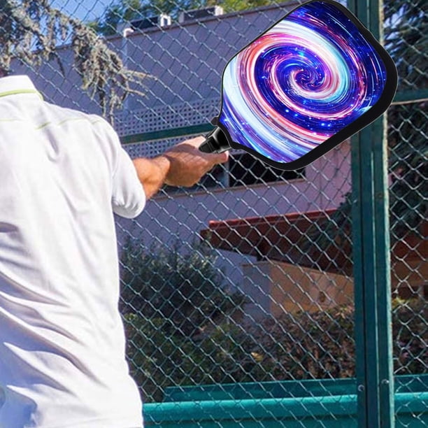 Funda Pala Pickleball Cola impermeable a prueba de golpes Remolino de colores