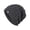 Dark Gray-2, variant on Men's Woolen Beanie Knitted Wool Hat With Winter Velvet and Big Five Pointed Star Pullover for Outdoor Wear Wine
