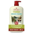 thumbnail image 4 of (4 pack) Old Spice Men's Body Wash Timber with Sandalwood, 24/7 Shower Fresh, 30 oz, 4 of 15
