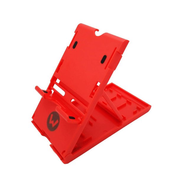 Support pour Nintendo Switch, Switch Lite, Switch OLED, Steam Deck, Support à Angle Ajustable, Support Portable Pliable Antidérapant, avec Fentes de Rangement pour Cartes de Jeu