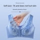 thumbnail image 4 of Sujetador ultrafino de talla grande con hebilla frontal y sin aro de acero, ajustable, para pecho grande, pequeño, transpirable, accesorio para fruncir el pecho, ropa interior para mujer, 4 of 6