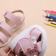 thumbnail image 5 of kpoplk Girls Sandals Summer Dress Shoes Lightweight Open Toe Beach Holiday(White,12.5), 5 of 6