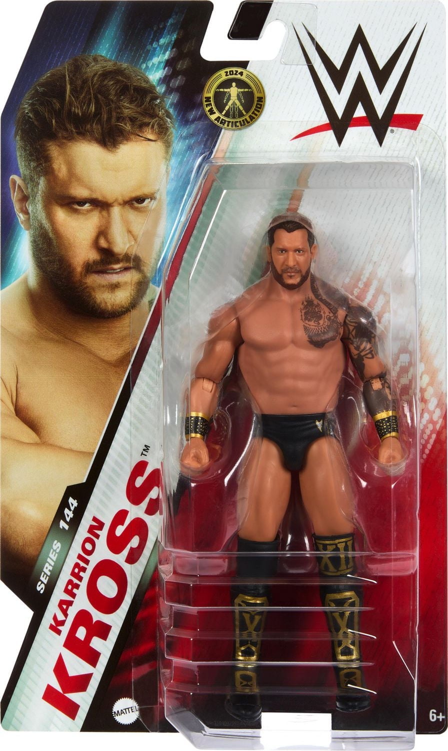 WWE Karrion Kross Action Figure - Series #144, 6-inch Collectible Superstar with Articulation & Life-Like Look