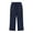Navy, variant on Elastic Waist Pants for Women , Linen Loose Straight Capris, Casual Summer Daily Wear,Black,3XL
