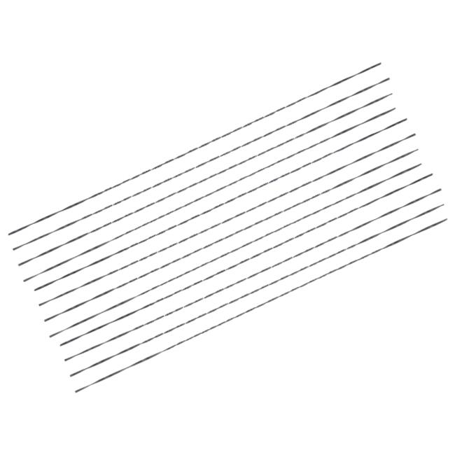 Vermont American 30430 5" 46 TPI Plain End Scroll Saw Blades 12 Count
