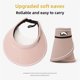 thumbnail image 2 of Gorra de béisbol con protección UV para mujer, gorro vacío transpirable con cobertura facial completa, protector solar para ciclismo, estilo caramelo, verano, 2 of 5