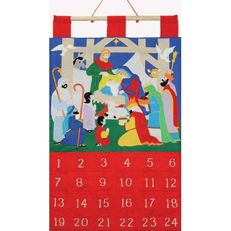 Alleluia Fabric Advent Calendar (Best Religious Advent Calendars)