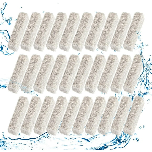 shiyou-30 Count Ammonia Reducer Filter Pads for Aqueon - Replacement Filter Cartridges Small for Aqueon QuietFlow LED PRO Model 10