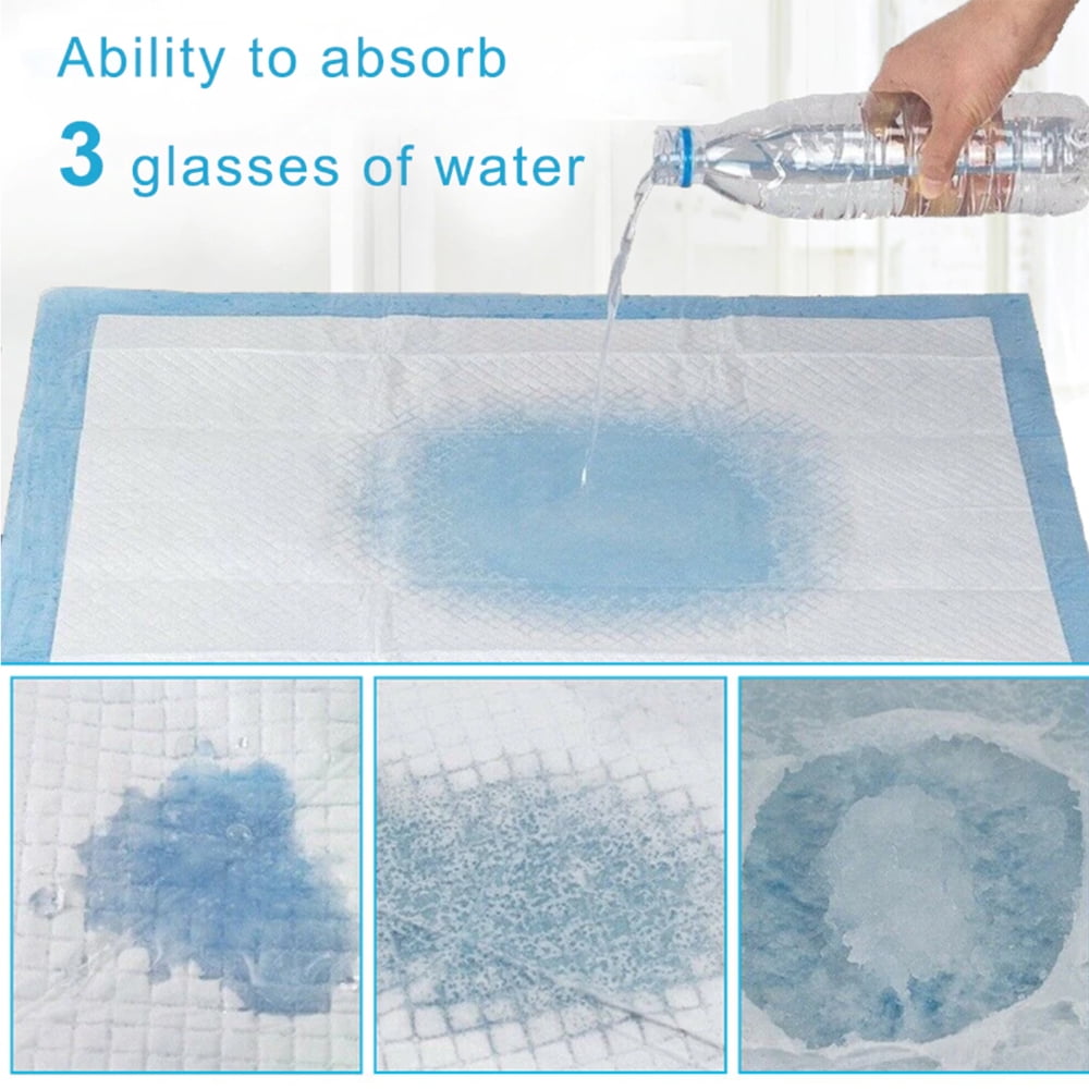 Pet Potty Training Pads for Dogs Puppy Pads Pee Pads, Quick Absorb, 24*18, (100 Count)