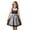 Black, variant on Girls Dirndl Dress Tie Waist Bow Knit Front Bavarian Festival Kids Traditional Party Dress for Oktoberfest Celebrations Performances
