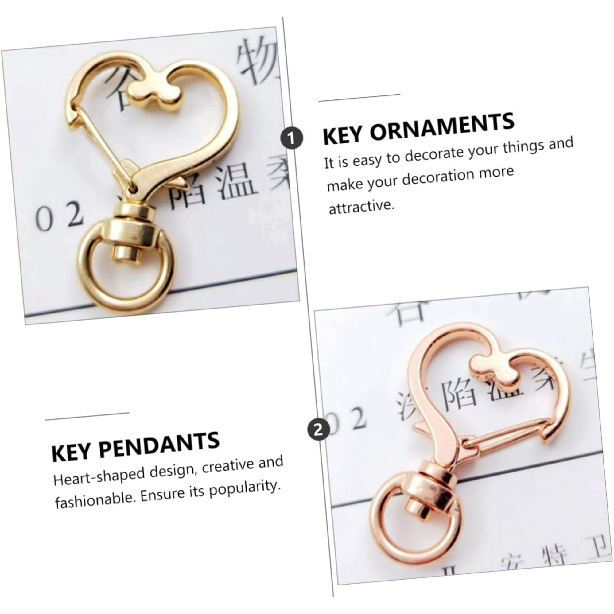 Heart keychain clasp new arrivals
