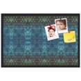 thumbnail image 2 of PinPix 36x24 Custom Cork Bulletin Board Midnight Poster Board Has a Fabric Style Canvas Finish, Framed in Midnight, by ArtToFrames (PinPix-1882), 2 of 5