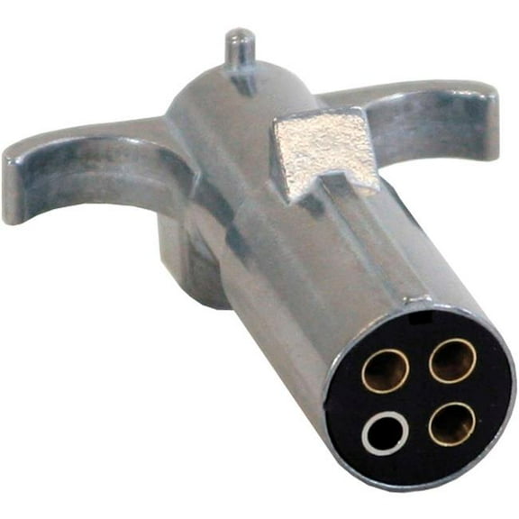 Buyers Products 4-Way Die-Cast Metal Trailer Connector - Trailer Side