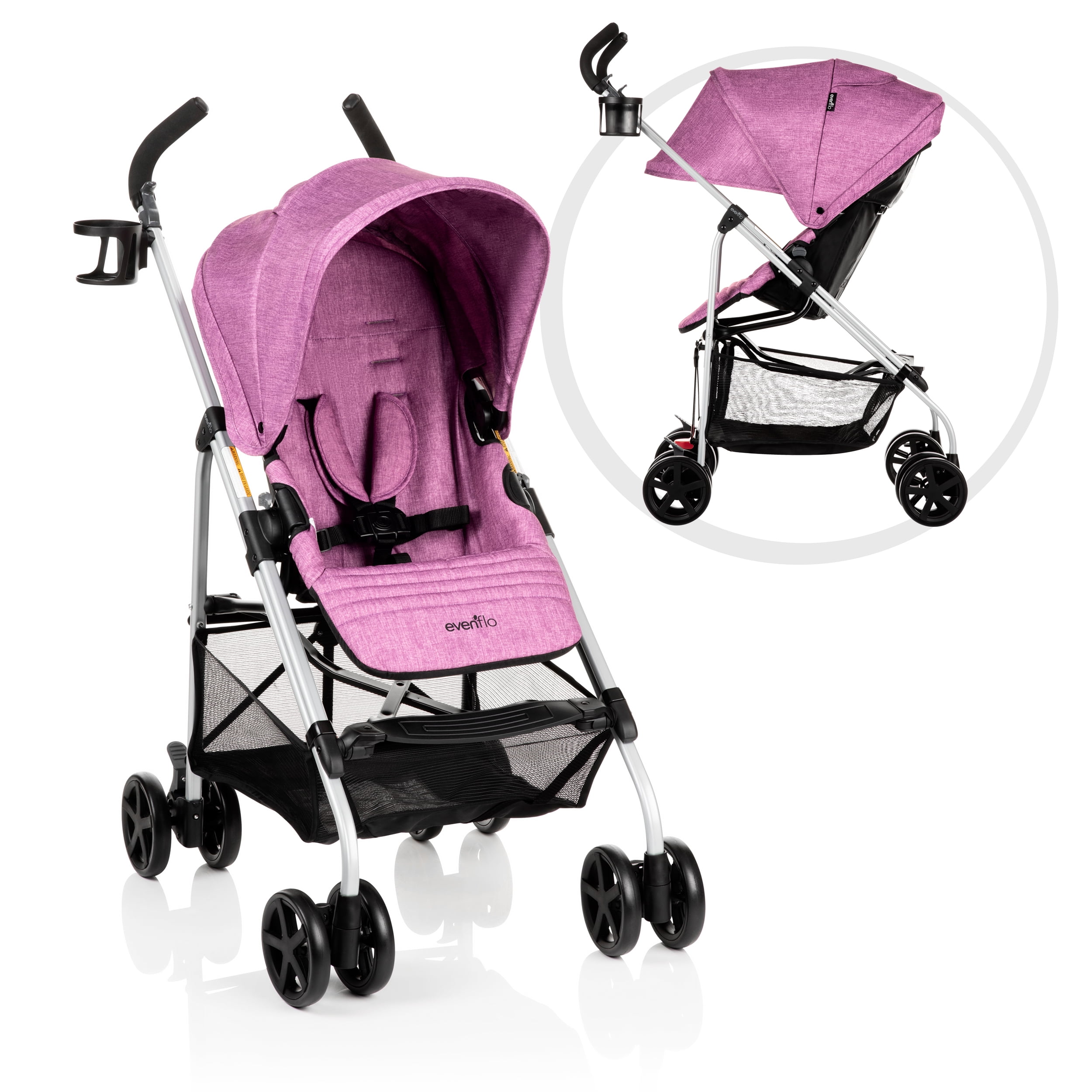 Lightweight stroller pink hotsell