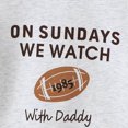 thumbnail image 5 of Baby Boy Clothes Toddler Baby Boys Football Outfit Sundays are for Football with Daddy Rugby Sweatshirt Top Jogger Pants Fall Clothes, 5 of 9