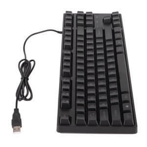 Backlit Keyboard,87 Keys Mechanical Keyboard USB Keyboard Keys Mechanical Keyboard Power Packed Performance