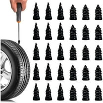 Car Tire Nails, 30 Pieces Tire Repair Rubber Nail, Vacuum Tire Rubber Nail, Quick Repair Tool, Suitable for Cars, Motorcycles, Trucks (15S 15L).