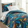 thumbnail image 3 of Wildkin Jurassic Dinosaurs 100% Cotton Flannel Pillow Cases - 2 pack, 3 of 7