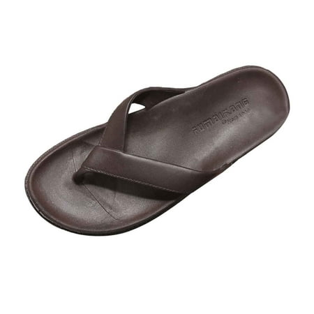 OJSFQUFP Women Shoes Casual Couple Style Flip Flops for Indoor and Outdoor Wear In Summer Clip On Non Slip Soft Sole Slippers Trendy Beach Sandals Gifts for Older Women Over 70 Brown 39