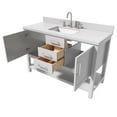 thumbnail image 3 of Ariel R055swqrvo Bayhill 54" Free Standing Single Basin Vanity Set - Grey, 3 of 7