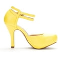 thumbnail image 2 of Dream Pairs Women's Classy Mary Jane Double Ankle Strap Almond Toe High Heel Dress Shoes Office-02, 2 of 3
