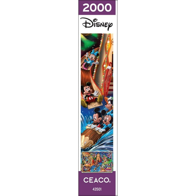 ミッキー　スカイランデヴー　2000ピース Ceaco - Disney - Mickey Mouse's Carnival - 2000 Piece Interlocking