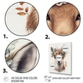 thumbnail image 3 of Designart Cute Baby Fox With Floral Crown IV Canvas Wall Art, 3 of 5