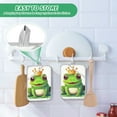 thumbnail image 6 of Cute Frog with Crown Oven Mitts 2 Pcs Pot Holders Sets Heat Resistant for Kitchen Cooking Baking 7"x9.8", 6 of 7