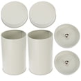 thumbnail image 2 of 2Pcs Tea Tin Canister with Airtight Lids Tinplate Storage Jars Loose Leaf Tea Canisters, 2 of 8