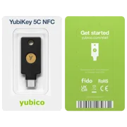 Yubico - YubiKey 5C NFC - Multi-factor authentication (MFA) security key and passkey, connect via USB-C or NFC, FIDO certified - Protect your online accounts