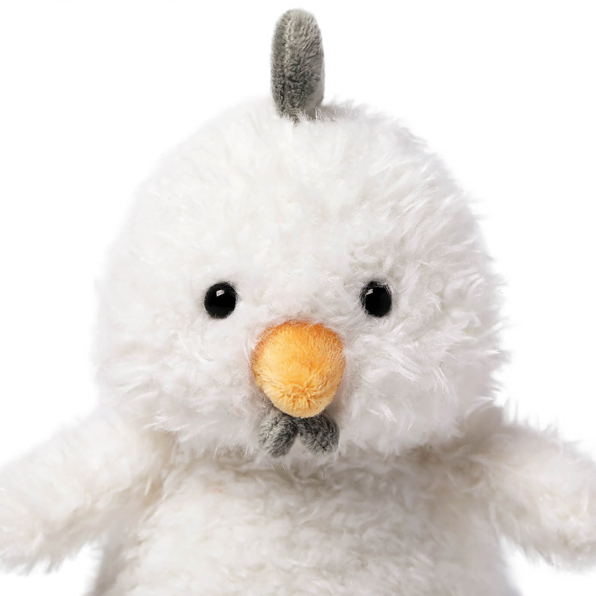 McHugs: Kindergarten Series - Dandelion Chick - 7" White Stuffed Animal Plush, Soft Weighted Cuddle Toy, Cozy Comfort Play Companion, Baby-Toddler-Kid