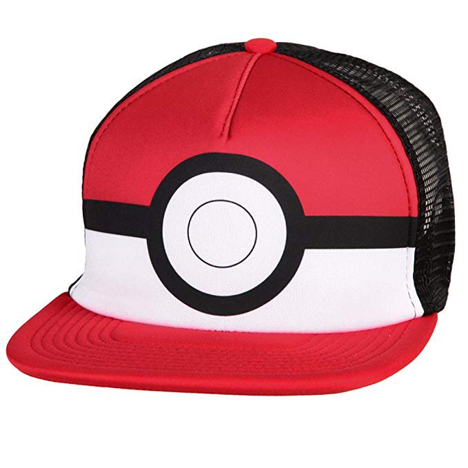 Pokémon Baseball Cap Pokemon Pokeball Foam Trucker Hat New