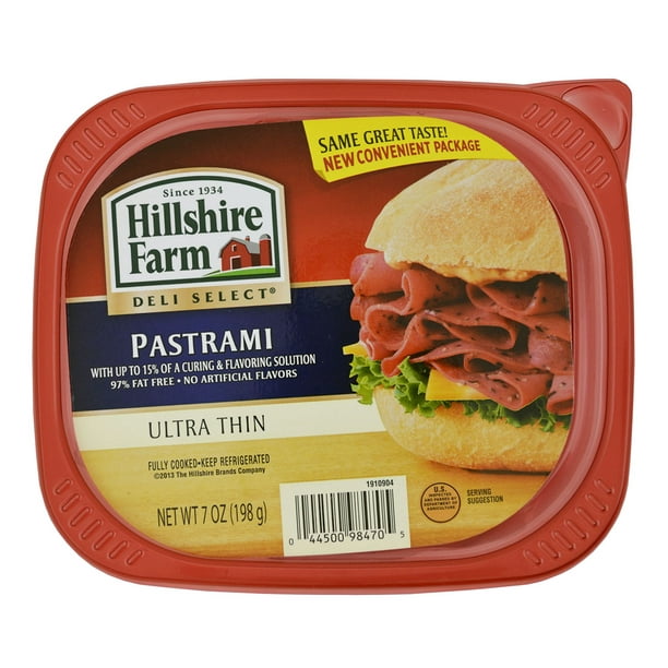 Hillshire Farm® Ultra Thin Sliced Lunchmeat, Pastrami, 7 oz.