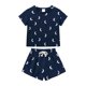 thumbnail image 1 of Odeerbi 6M-2Y Niños Trajes de Verano de Algodón de Impresión de Manga Corta Camiseta Pantalones Cortos Conjunto de Dos Piezas, 1 of 2