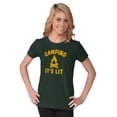thumbnail image 5 of Camping Its Lit Pun Outdoors Nature Women's T Shirt Ladies Tee Brisco Brands 2X, 5 of 6
